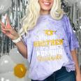Proud Brother Class Of 2025 Nursing Graduate Graduation Comfort Color Blast T-Shirt Amethyst