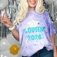 Proud Cousin Of a Class Of 2026 Graduate For Graduation Comfort Color Blast T-Shirt Amethyst