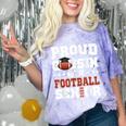 Proud Cousin Of a Football Senior 2026 Graduation Gifts Comfort Color Blast T-Shirt Amethyst