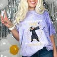 Proud Dad Of 2018 Graduate Dabbing Graduation Senior Shirt Comfort Color Blast T-Shirt Amethyst