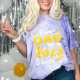 Proud Dad Of A 2023 Senior Graduation Comfort Color Blast T-Shirt Amethyst