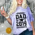 Proud Dad Of A Class 2019 Graduate T Shirt Graduation Comfort Color Blast T-Shirt Amethyst