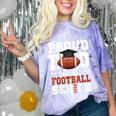 Proud Dad Of a Football Senior 2026 Graduation Comfort Color Blast T-Shirt Amethyst