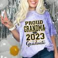 Proud Grandma Of A 2023 Graduate Graduation Comfort Color Blast T-Shirt Amethyst