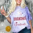 Proud Grandma Of 2025 College Graduate Family Graduation Comfort Color Blast T-Shirt Amethyst
