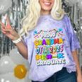 Proud GRANDMA Of a 2025 PRE-K Graduate -Graduation Comfort Color Blast T-Shirt Amethyst