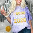 Proud Grandma Of A 2026 Graduate Shirt Class 2026 Graduation Comfort Color Blast T-Shirt Amethyst