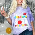Proud Grandma Of Class Of 2024 Preschool Graduate Graduation Comfort Color Blast T-Shirt Amethyst