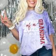 Proud Grandma Of A Class Of 2025 Senior Graduation 25 Comfort Color Blast T-Shirt Amethyst