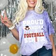 Proud Grandma Of a Football Senior 2026 Graduation Comfort Color Blast T-Shirt Amethyst