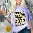 Proud Grandpa Of A 2023 Graduate Graduation Comfort Color Blast T-Shirt Amethyst