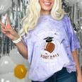 Proud Grandpa Of a 2026 Football Senior Graduation Comfort Color Blast T-Shirt Amethyst