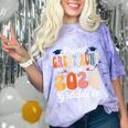Proud Great Aunt Of a Class Of 2026 Graduate Graduation Comfort Color Blast T-Shirt Amethyst