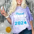 Proud Mama Of 5th Grade Graduate 2024 Elementary Graduation Comfort Color Blast T-Shirt Amethyst
