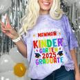 Proud MAWMAW Of Awesome Kindergarten Pre-K Graduation 2025 Comfort Color Blast T-Shirt Amethyst