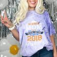 Proud Mom Of 2018 Graduate Shirt Graduation Grad Class Comfort Color Blast T-Shirt Amethyst