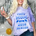 Proud Mom Of 2018 Senior Graduation T Shirt Comfort Color Blast T-Shirt Amethyst