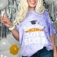 Proud Mom Of A 2019 Senior Graduation Class Outfit T-Shirt Comfort Color Blast T-Shirt Amethyst