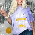 Proud Mom Of A 2021 Senior Shirt Class Graduation 2021 Mommy Comfort Color Blast T-Shirt Amethyst