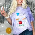 Proud Mom Of 2022 Pre K Graduate Graduation Comfort Color Blast T-Shirt Amethyst