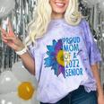 Proud Mom Of a 2022 Senior Shirt Graduation 2022 Women's Comfort Color Blast T-Shirt Amethyst