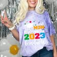 Proud Mom Of A 2023 Graduate Senior 2023 Graduation 23 Comfort Color Blast T-Shirt Amethyst