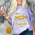 Proud Mom Of A 2025 Graduate Senior Class Of 2025 Graduation Comfort Color Blast T-Shirt Amethyst