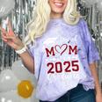 Proud Mom Of 2025 Senior Graduate Matching Family Graduation Comfort Color Blast T-Shirt Amethyst