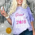 Proud Mom Of A Class 2018 Graduate T Shirt Graduation Comfort Color Blast T-Shirt Amethyst