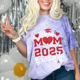 Proud Mom Of a Class Of 2025 Graduate Senior Graduation Comfort Color Blast T-Shirt Amethyst
