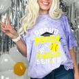 Proud Mom Of a Softball Senior Class Of 2026 Graduation Comfort Color Blast T-Shirt Amethyst