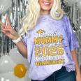 Proud Mommy Of A 2026 College Graduate Shirt Graduation Comfort Color Blast T-Shirt Amethyst