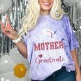 Proud Mother Of 2025 College Graduate Family Graduation Comfort Color Blast T-Shirt Amethyst
