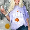 Proud Nana Of A 2026 Senior Basketball Graduation Comfort Color Blast T-Shirt Amethyst