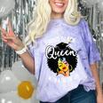 Proud Queen PhD Doctorate Degree Graduation Woman Girl Comfort Color Blast T-Shirt Amethyst