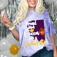 Proud Queen PhD Graduate PhD Graduation Doctorate Comfort Color Blast T-Shirt Amethyst