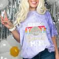 Proud Senior Mom Marching Band Mom Class Of 2025 Graduation Comfort Color Blast T-Shirt Amethyst