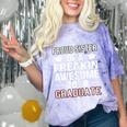 Proud Sister Of A 2018 Graduate Senior Graduation T Shirt Comfort Color Blast T-Shirt Amethyst
