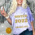 Proud Sister 2022 College Graduate Shirt Sibling Graduation Comfort Color Blast T-Shirt Amethyst