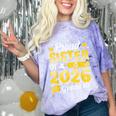 Proud Sister Of A 2026 Graduate Senior Class Graduation Comfort Color Blast T-Shirt Amethyst