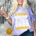 Proud Sister Of a Class Of 2025 Graduate Family Graduation Comfort Color Blast T-Shirt Amethyst