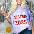 Proud Sister Of a Class Of 2025 Graduate For Graduation Comfort Color Blast T-Shirt Amethyst