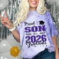Proud Son Of a Class Of 2026 Graduate For Graduation Comfort Color Blast T-Shirt Amethyst