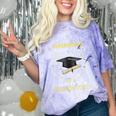 Proud Step Dad The Class Of 2019 Graduate Graduation Shirt Comfort Color Blast T-Shirt Amethyst
