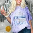 Proud Stepdad Of Senior 2026 Class Of 2026 Graduation Comfort Color Blast T-Shirt Amethyst