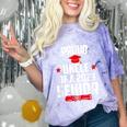 Proud Uncle Of A 2023 Senior Class Of 2023 Graduation Comfort Color Blast T-Shirt Amethyst