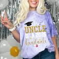 Proud Uncle Of A 2025 Graduate Uncle Graduation 2025 Comfort Color Blast T-Shirt Amethyst