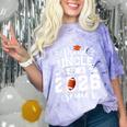 Proud Uncle Of A 2026 Senior Football Graduation Comfort Color Blast T-Shirt Amethyst