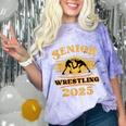 Proud Wrestler Graduation Apparel For Supporters And Seniors Comfort Color Blast T-Shirt Amethyst