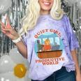 Quiet Girl Productive World Introvert Office Staff Secretary Comfort Color Blast T-Shirt Amethyst Quiet Girl Productive World Introvert Office Staff Secretary Comfort Color Blast T-Shirt Amethyst